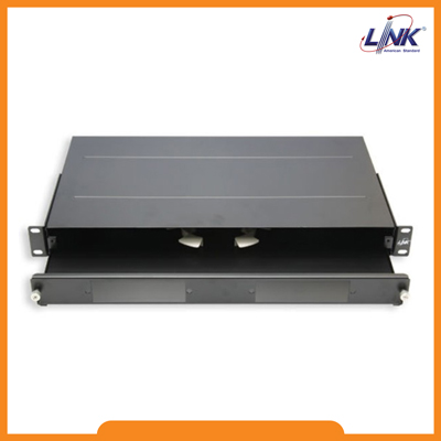 UF-2010A : 6-24F (2 Snap-In) Rack mount SLIDE, D = 25 (1U), Unload Slide ตื้น