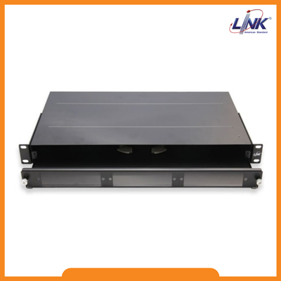 UF-2011A : 6-36F (3 Snap-In) Rack mount SLIDE, D = 25 (1U), Unload Slide ตื้น